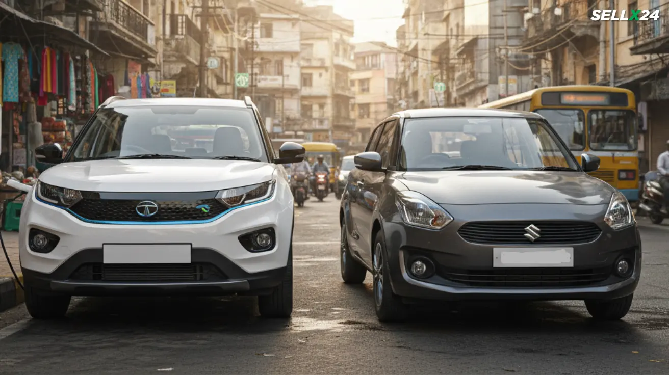 Electric Car vs Petrol Car